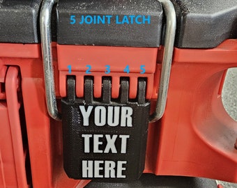 Packout Organizer Latch Label - 5 Joint