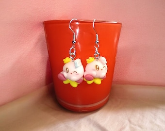 KIRBY Inspired Earrings