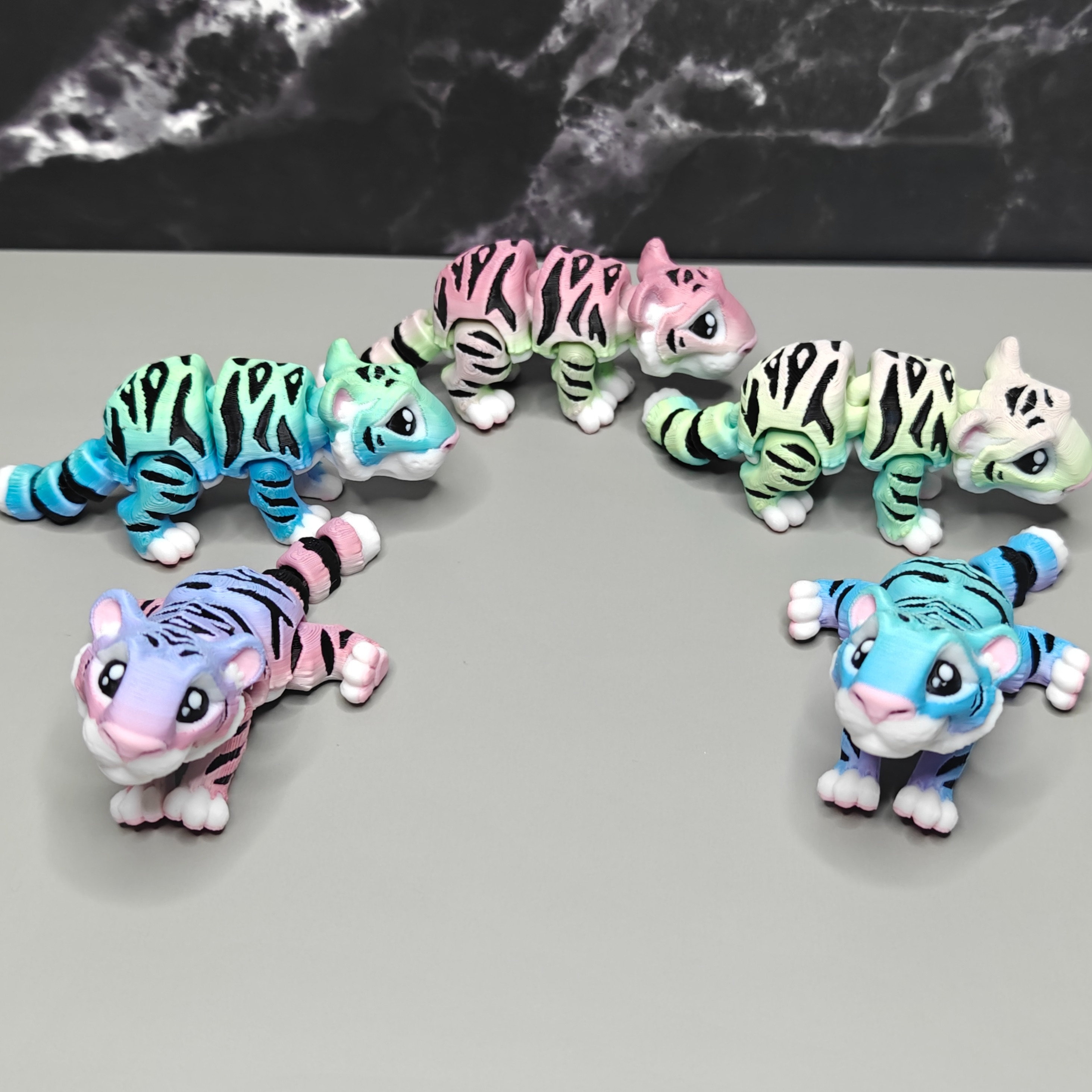 KNICK KNICK アニマル マスコットセット Tiger Knick Knacks - Etsy