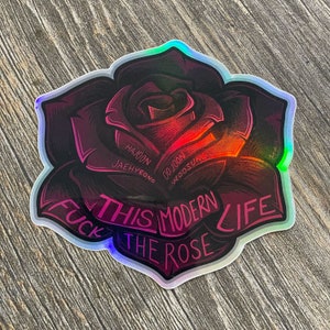 Rose FTML vinyl sticker