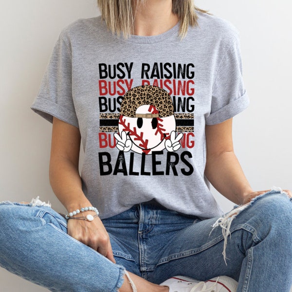 Busy Raising Ballers WITH HATS DTF Print