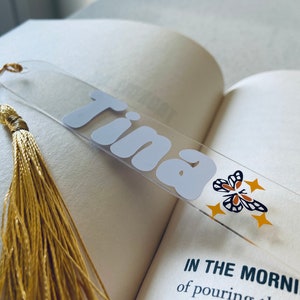 Personalized acrylic Bookmarks