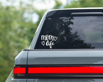 Mom Life - Decal for window, laptop, phone case, gift for mom, mother