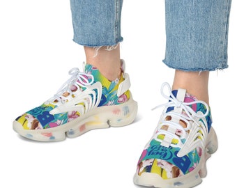 Sneakers da donna in mesh traspirante, scarpe sportive eleganti per donne attive, scarpe sportive leggere, comode scarpe da corsa, sneaker alla moda