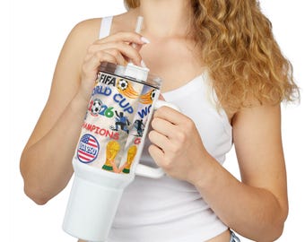 Wereldbeker 2026 Champions Tumbler 40oz | Reisbeker voetbalkampioenschap