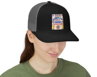World Cup 2026 Champions Soccer Trophy Patch Trucker