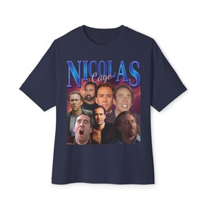 Nicolas Cage 90's Bootleg Rap Shirt, Nick Cage Parody Shirt, Nic Cage Meme Shirt, Nicholas Cage Gift image 4