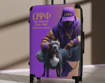 Omega Psi Ph Suitcase