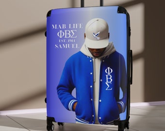 Phi Beta Sigma Suitcase