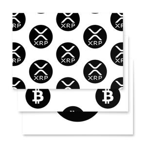 Unwrap the Future with Crypto!  -- Wrapping paper sheets