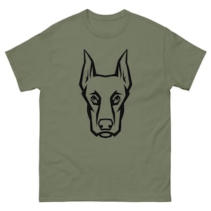 Step Out with Style in the Minimalist Doberman Tee!