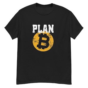 Apresentando a camiseta "Plano B" Bitcoin!
