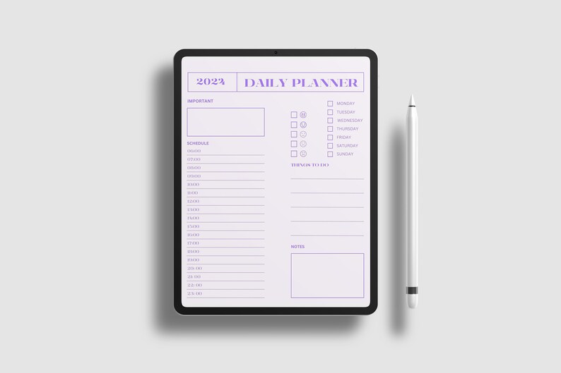 Bundle 2024 Calendar Printable 2024 Wall Calendar Year at a Glance and