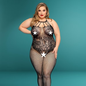 Bbw Bodystocking - Etsy