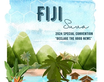 JW 2024 Special Convention Fiji Digital Artwork