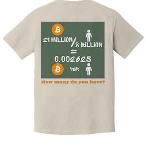 Bitcoin touro btc criptomoeda criptomoeda mineiro mineração merch padrão 21 milhões camiseta presente do dia dos pais presentes para homem