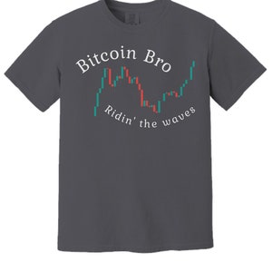 Bitcoin touro btc cripto moeda mineiro mineração padrão merch bro escuro camiseta camisa dia dos pais presente de natal presentes para o pai homem ele
