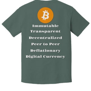 Bitcoin btc cripto moeda mineiro mineração padrão merch atributos camiseta camisa dia dos pais ideias de presente de natal presentes para o pai homem ele