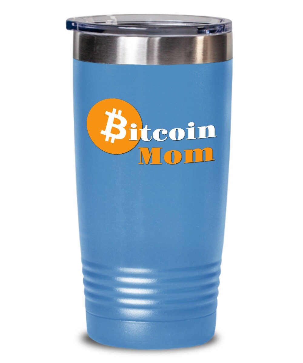 ビットコインママコーヒータンブラー、女性への暗号通貨ギフト - Etsy 日本