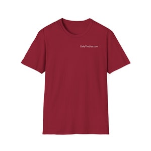 Camiseta unisex Softstyle DESAFÍA LAS MENTIRAS Recuerdas cuando los medios de comunicación nos dijeron que el jab detendría la transmisión imagen 6