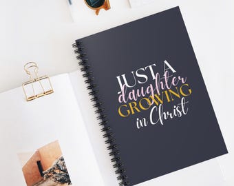 キリストに育つ娘 信仰に基づいた有意義な学びのためのノート 思考日記