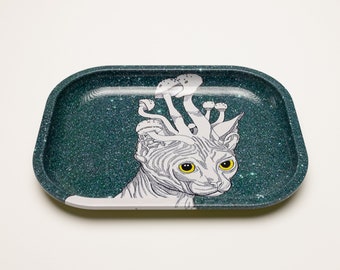 Mini Rolling Tray With Magnetic Lid