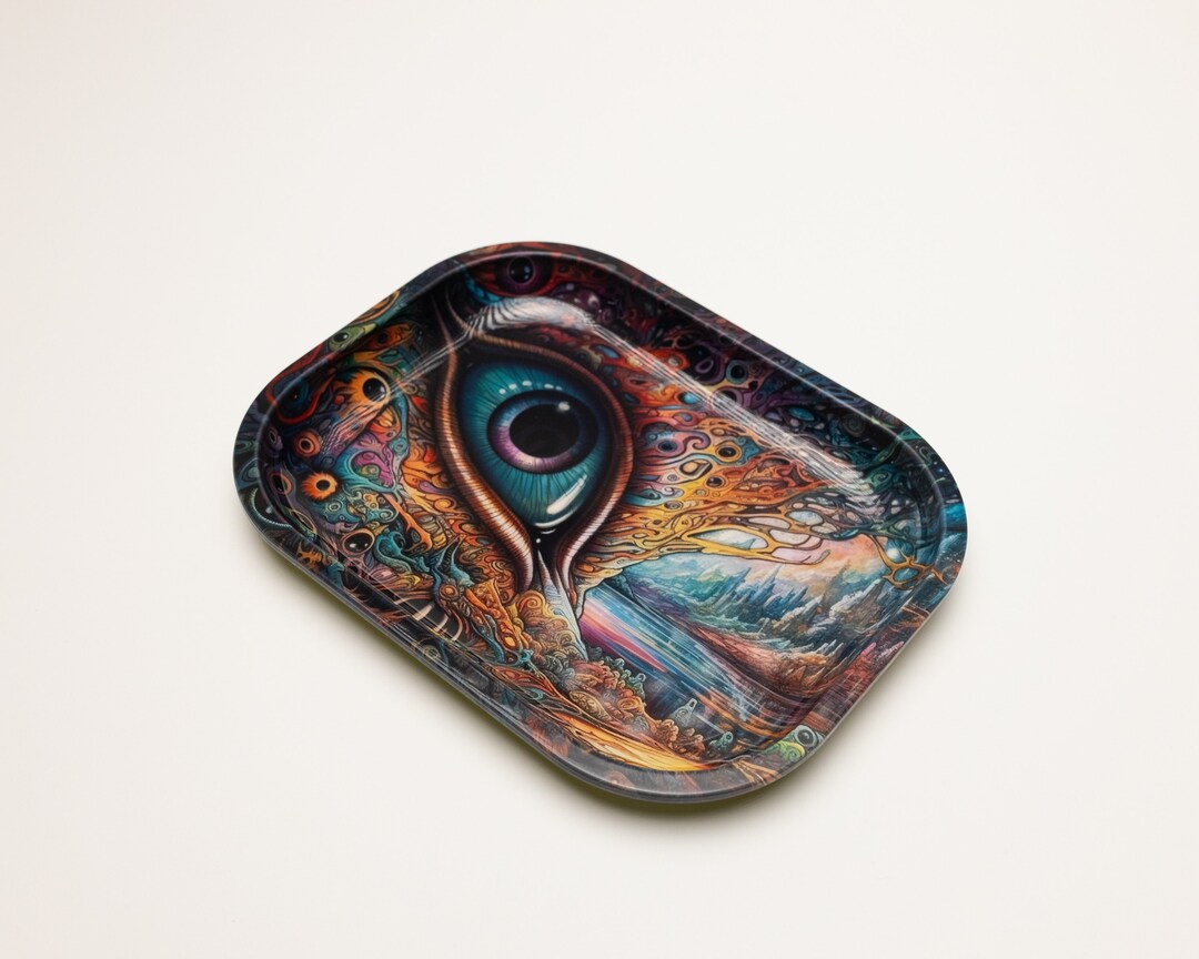 Mini Rolling Tray With Magnetic Lid - Etsy