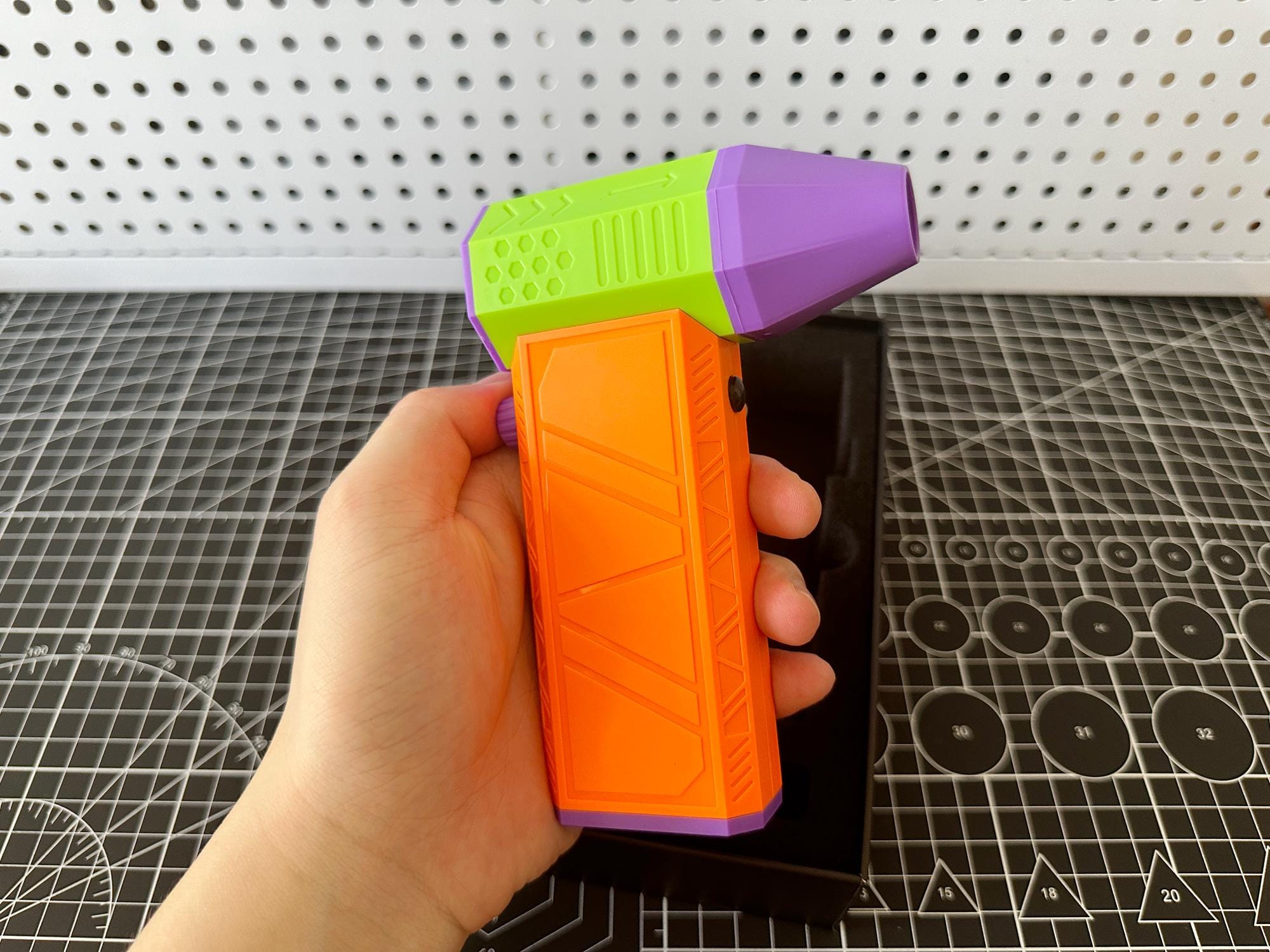 Super Power Turbo fan Ultra high power 3D printed dust blower Game color matching