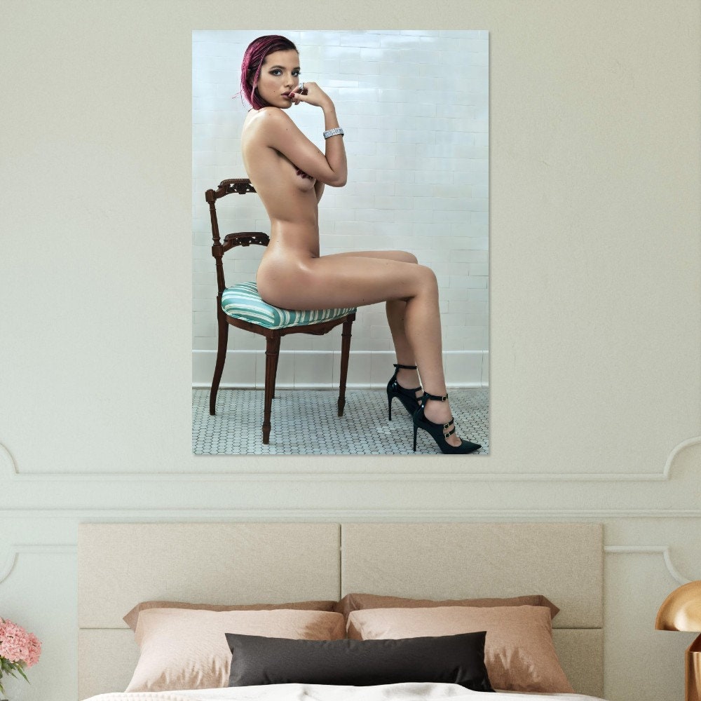 Bella Thorne's Sensual Charm Portrait Poster
