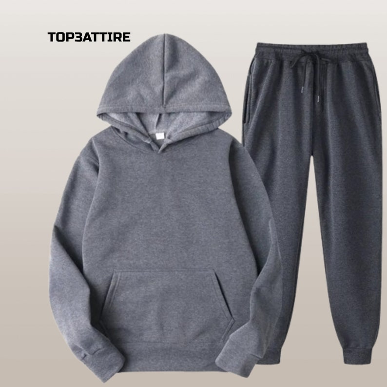 Camouflage Hooded Tracksuit Set
