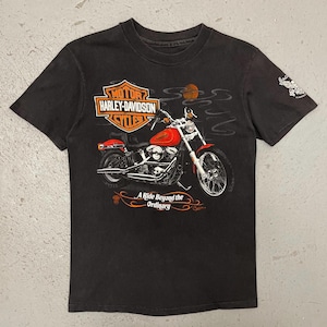 Vintage 1986 Harley Davidson Motorcycles A Ride Beyond The Ordinary Flagstaff Arizona Rare Single Stitch Double Sided Biker T Shirt Small