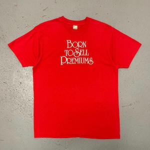 Vintage 90s Born To Sell Premiums Rare Single Stitch T Shirt XL