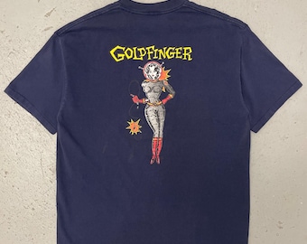 Vintage 90s Goldfinger Band : Hunt the Hunters Punk Music T-shirt