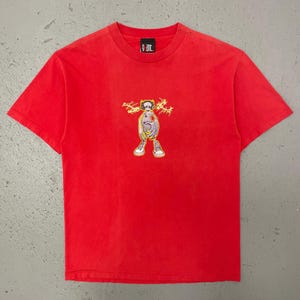 Camiseta vintage de Limp Bizkit de los años 90, de doble cara, de la banda de concierto de nu metal, talla grande
