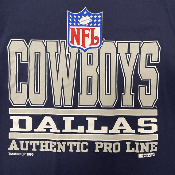 Vintage 1995 NFL Dallas Cowboys Authentic Pro Lin… - image 3