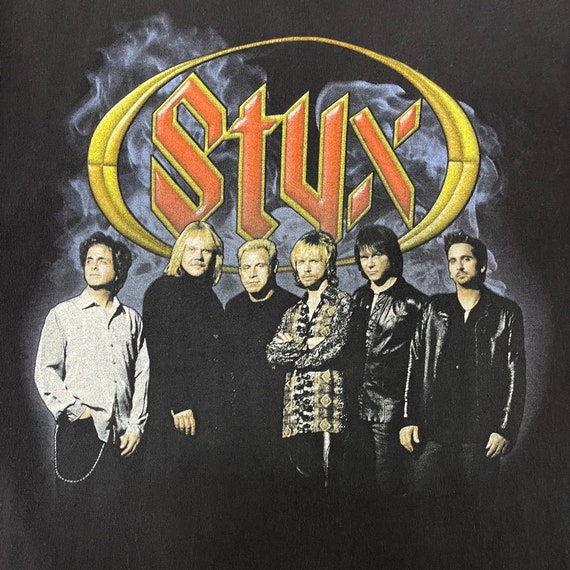 Vintage 2001 Styx Tour Rare Double Sided Concert … - image 3