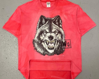 ヴィンテージ 1998 WCW NWO ウルフパック レア 刺繍入りレスリングTシャツ XL
