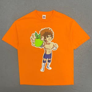 Vintage 2000s WWE Carlito Eat Spit Rare Double Sided Wrestling T Shirt XL