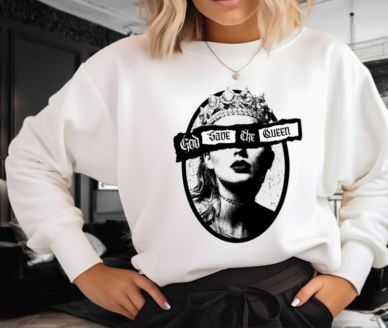 God Save the Queen: Taylor Swift Reputation Sweatshirt - Etsy