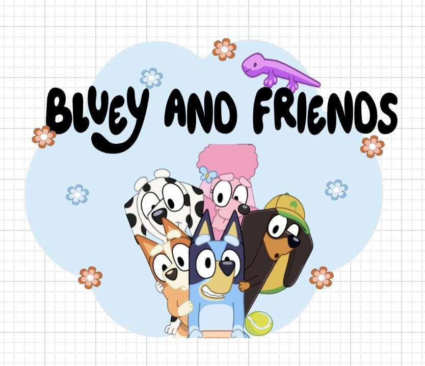 Bluey SVG Bundle - Etsy