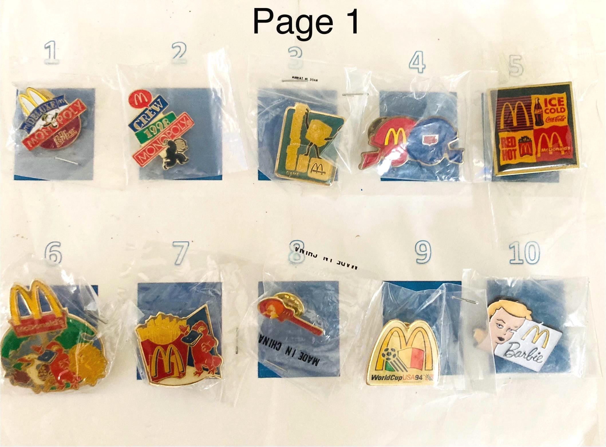 Mcdonald badges - Etsy 日本