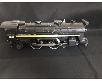 Lionel 8633 Steam Locomotive O Gauge Train Engine Vintage Model