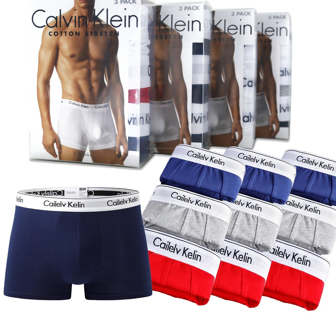 Calvin Klein Men's Boxers Shorts 3pack Size S M L XL Etsy