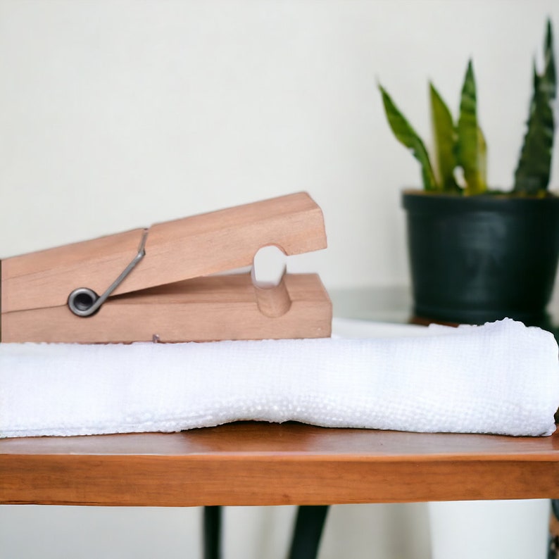 Colossal Wooden Clothespin Bath Towel Holder Clothespin Wall Towel