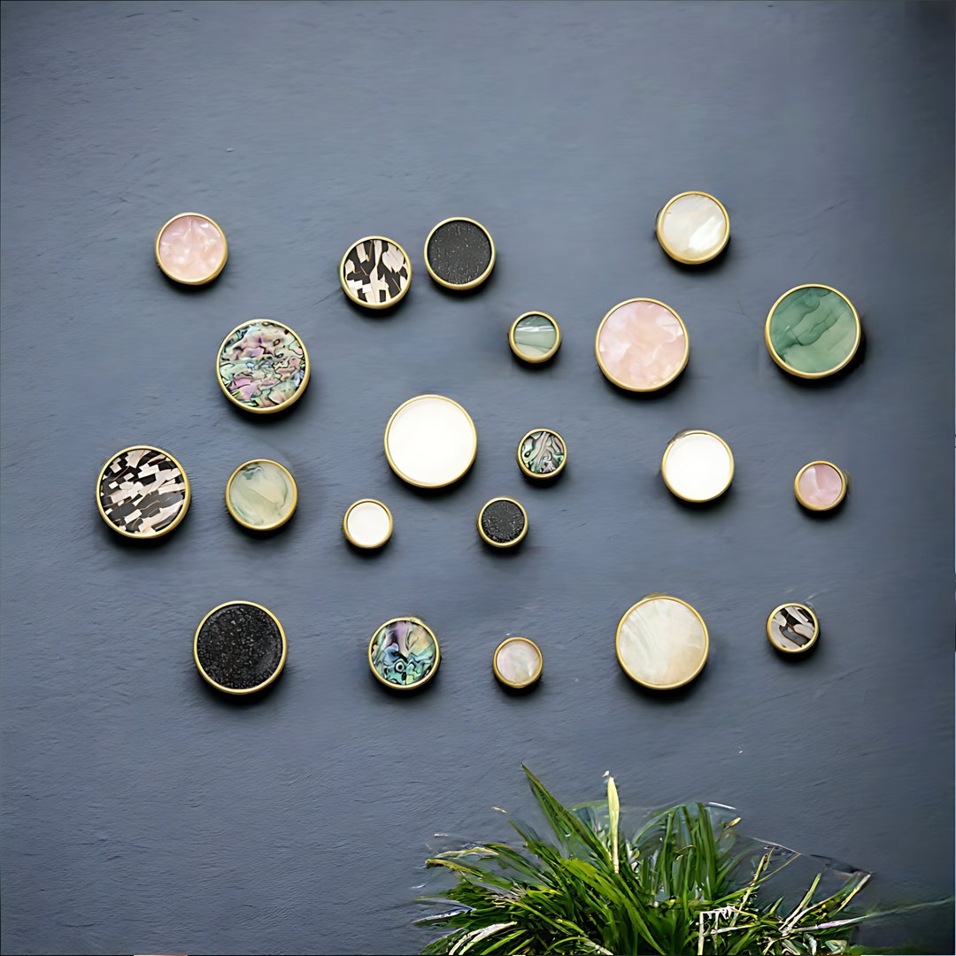 Solid Brass Coat Rack Metal Bathroom Hooks Decorative Wall Hooks Hat ...