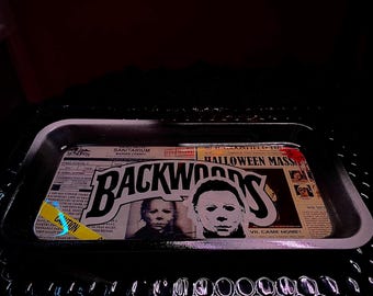 Backwoods Michael Myers Rolling Tray