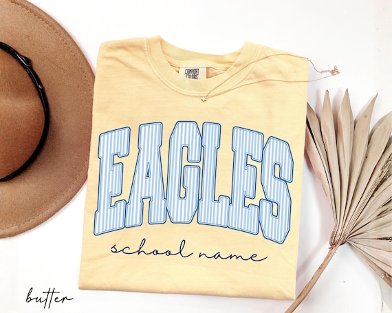 Custom Mascot Shirt, School Spirit Tee, Personalized Comfort Colors® Teacher Shirt, Custom Back To School Team Name T-Shirt, Game Day Shirt