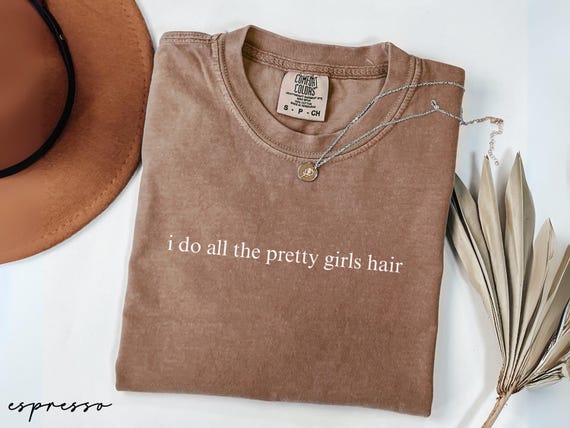 Comfort Colors® Hairstylist Shirt, Hairdresser Gift For Women, Cosmetology School Tee,Funny Hair Stylist Shirt,Salon Owner Shirt,Cosmetology