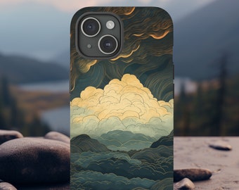 Enchanting Dreamy Cloudscape iPhone 15 14 13 12 11 Pro Max Case iPhone 13 12 mini iPhone XS Max XR Case iPhone 8 15 14 Plus Samsung Pixel