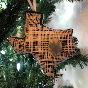Stuffed Texas Ornament